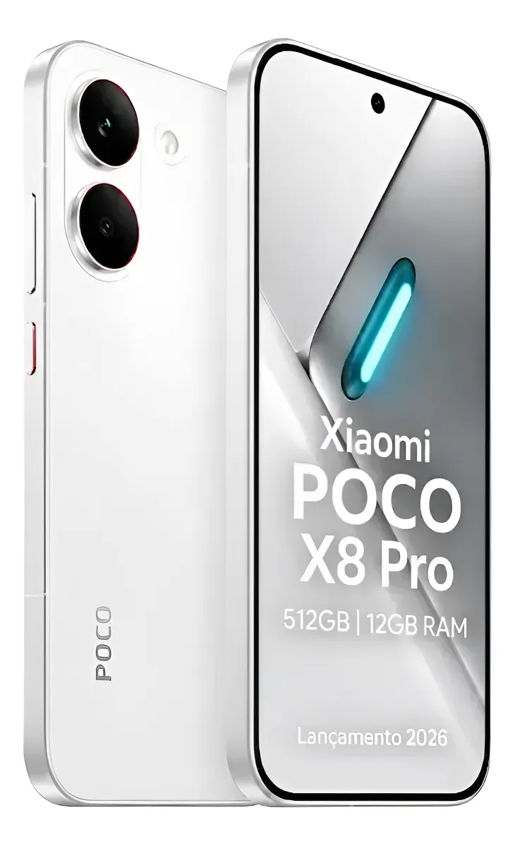 Xiaomi Poco X8 Pro 512gb 12gb Ram Lançamento 2026 Com Nfc Branco
