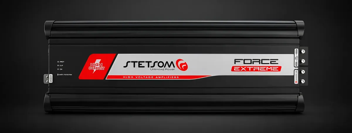 Amplificador Stetsom Force Extreme 180.000w Rms Alta Voltagem Preto