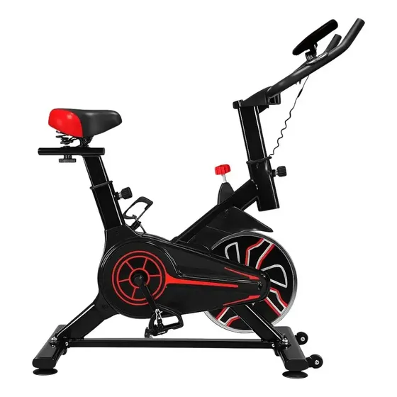 Bicicleta Ergométrica Spinning Ahead Sports Spin Pro 6/8 Kg Preto/vermelho