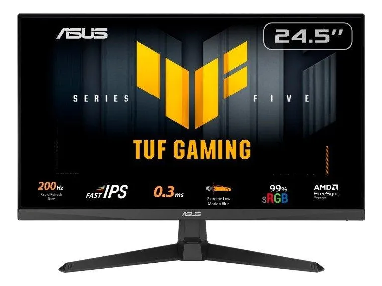 Monitor Gamer Asus Tuf Vg259q5a 24.5 Fhd 200hz 1ms Fast Ips Preto