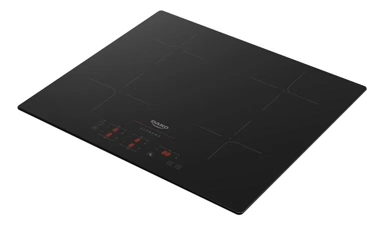 Cooktop De Indução 4 Zonas Dako Supreme 7200w Preto 220v Preto 220v