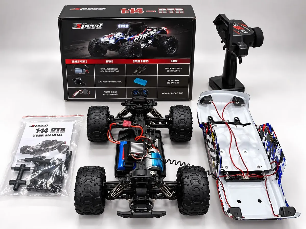 Buggy Off Road 1/14 Rc 2.4ghz Azul