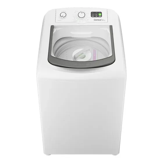 Máquina De Lavar Consul 9kg Branca Com Dosagem Branco