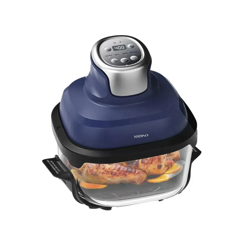 Fritadeira sem óleo Airfryer Cesta de vidro de 4,5 l