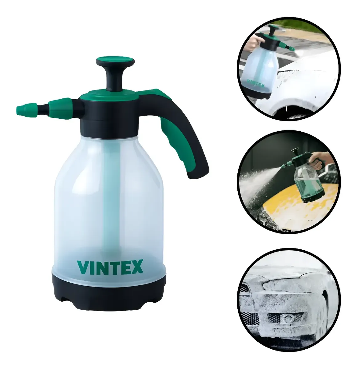 Pulverizador Manual Borrifador Spray Alta Pressão 1,5 Litros