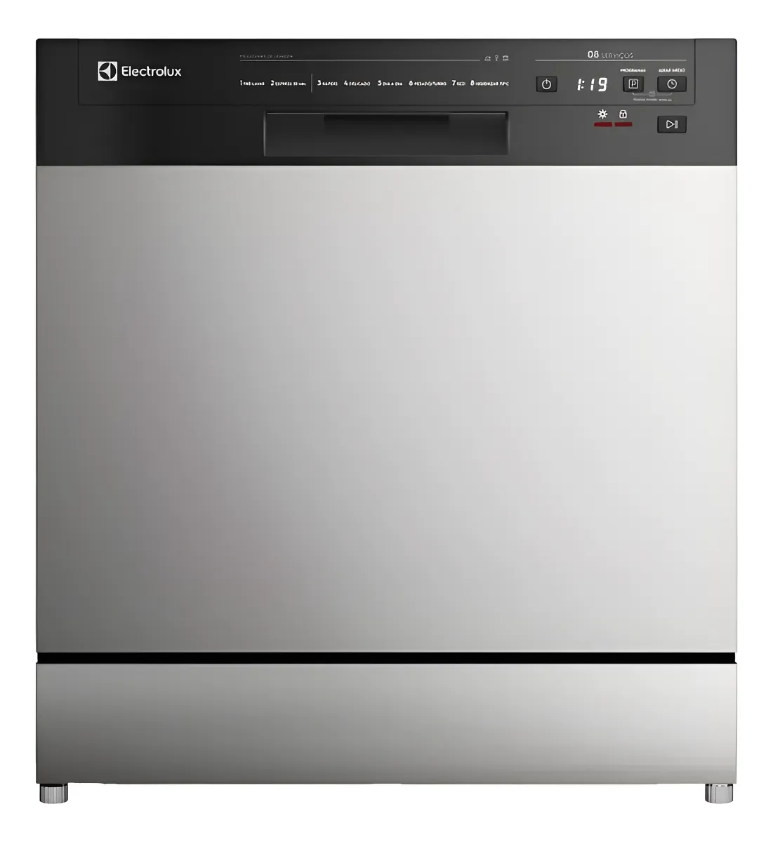Lava-louças Electrolux Ls08e Inox 8 Serviços Função Inox 220v
