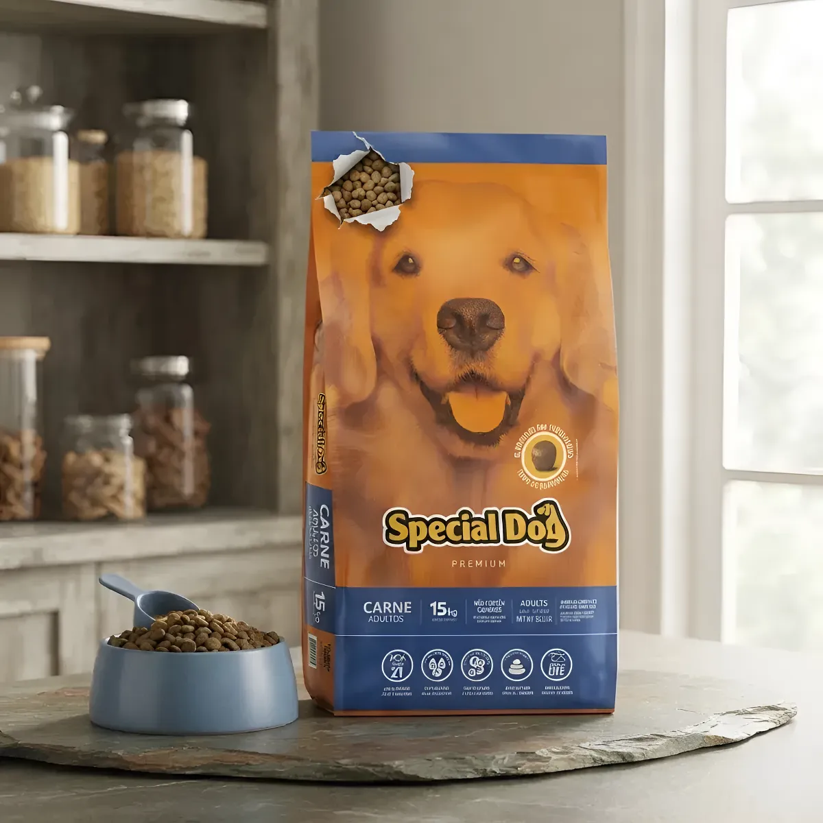 Ração Special Dog Premium Cães Adultos Carne 15kg
