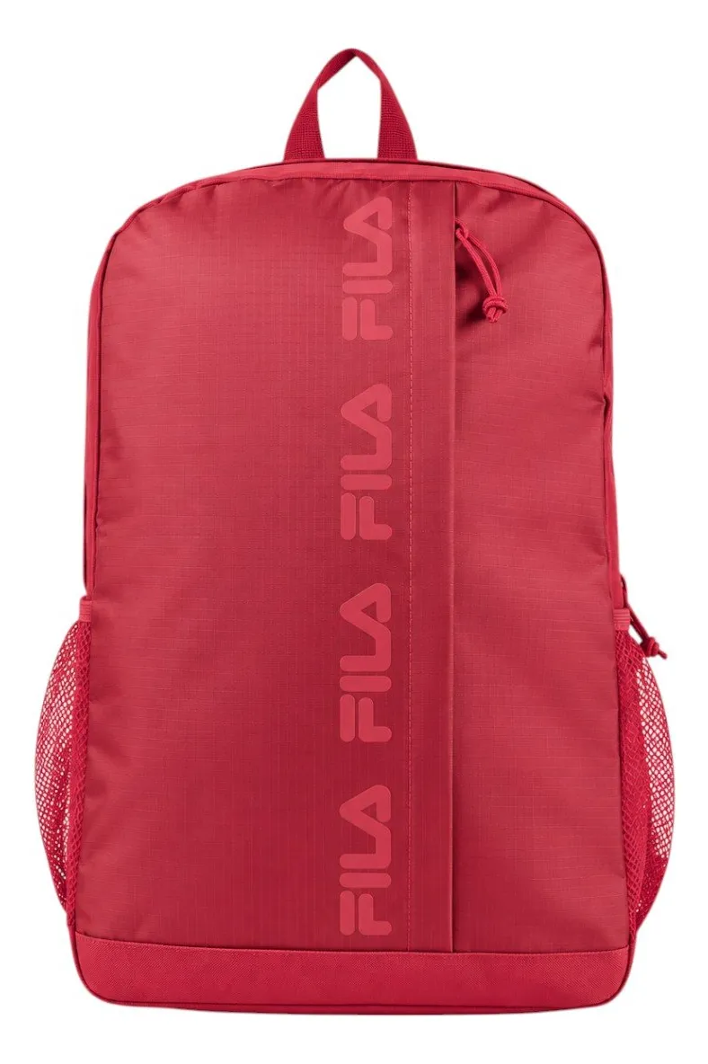 Mochila Fila Tone Logo Letter Unissex Rosa Coral Rosa/coral Liso