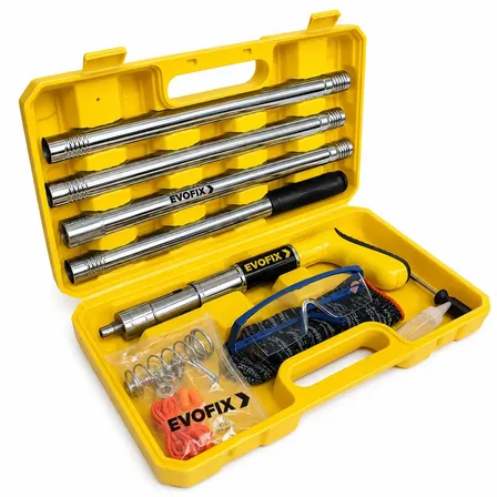 Pistola Finca Pinos Profissional Com Haste Extensora Para Concreto E Drywall