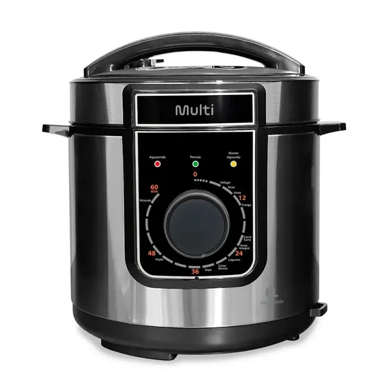 Panela de Pressão Elétrica Mecânica 11 Funções 6L 1000W GO50 - Multilaser
