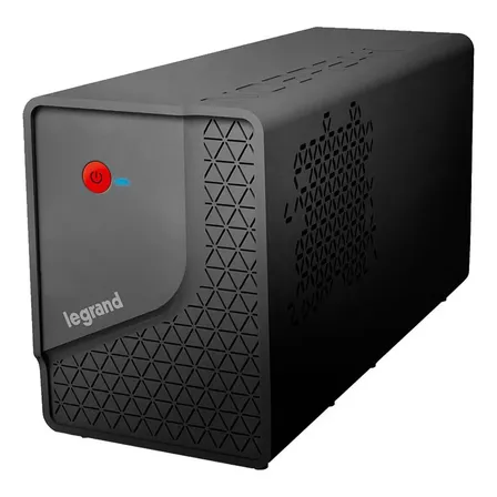 Nobreak Legrand 600VA para Home Office e Internet com 4 Tomadas e Proteção Bivolt