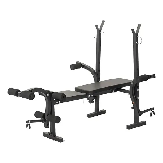 Banco Supino Multi Funções Academia Musculação Residencial B Preto