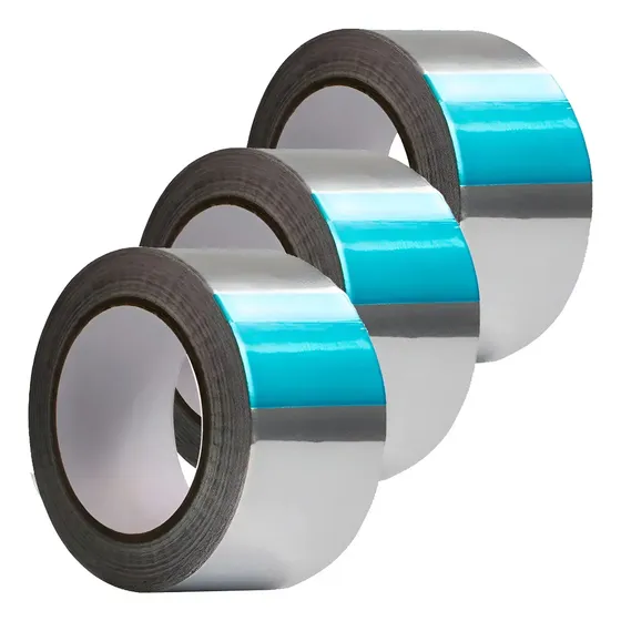 Fita Laminada Adesiva 45mmx100m Isolamento Térmico 1 Fita Aluminizada