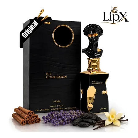 Perfume Árabe His Confession Masculino Original 100ml
