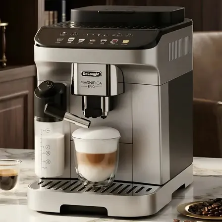 CAFETEIRA DELONGHI MAQUINA ESPRESSO AUTOMÁTICA MAGNIFICA EVO ECAM 290.85 12 Bebidas