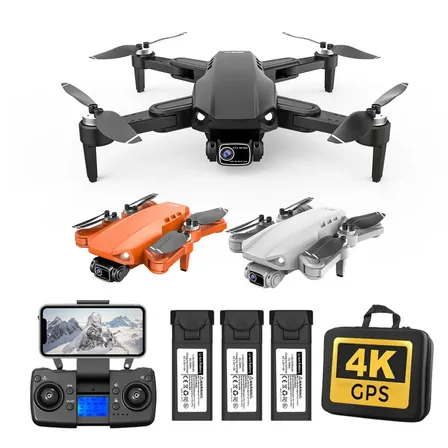 LYZRC L900 PRO SE Drone GPS Profissional 4K Camera FPV Drones Com 3 Baterias E Bolsa Preto