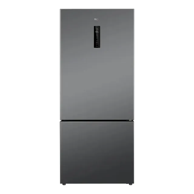 Geladeira TCL 416 Litros Inox Inverter Frost Free Tecnologia AAT Ar Multidirecional 220V P416BF