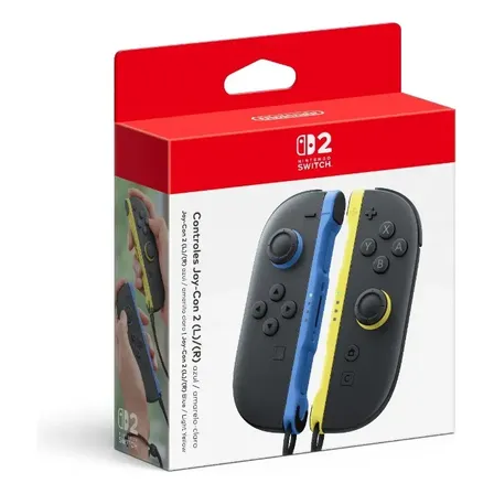 Controles Joy-Con 2 Azul e Amarelo - NS2