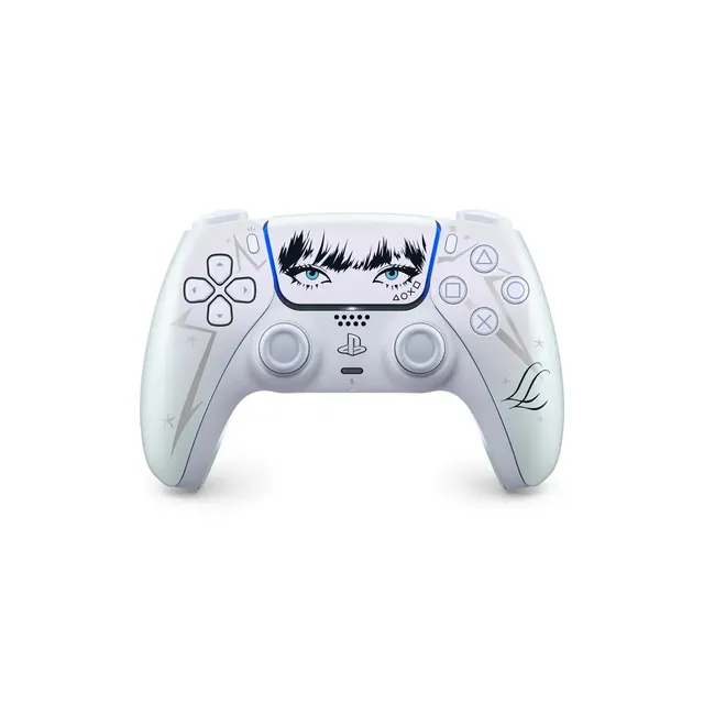 Controle Sem Fio Dualsense Edição Limitada Da Lisa - Para Ps5, Pc, Mac E Dispositivos Móveis Perolado