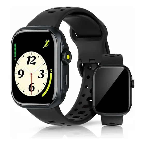 Relógio Smartwatch Fb041 Gps Alexa 5m/ip68 Preto 1 1#