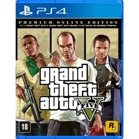Gta V Premium Online Edition - Ps4