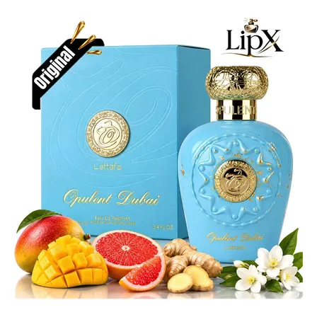 Perfume Arabe Opulent Dubai Eau De Parfum 100 ML Original Com Nf