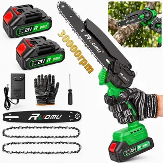 Motosserra Elétrica 8 Polegadas Brushless 2 Baterias Recarregável