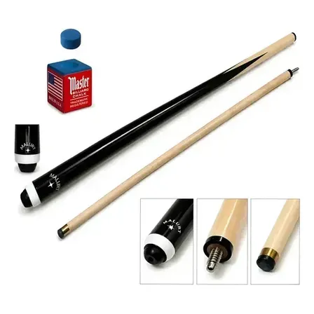 Taco de Bilhar Malurt Garfado Profissional Maple 1,45 m Sinuca Snooker