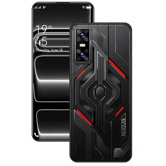 Celular Smartphone Dimensity 9200 5G 16GB+512GB Android 16 Tela 6,82 3840x2160 Octa Core Bateria 8000mAh Câmera 108MP Traseira + 32MP Frontal Dual SIM GPS Bluetooth 5.4 Preto