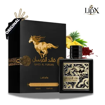 Perfume Árabe Qaed Al Fursan Edp Masculino Eau De Parfum 90ml