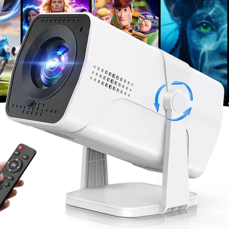 GCZ Projetor Android 8k PT300 Portátil Full HD Smart TV Dual Wifi6 Bluetooth HDMI USB