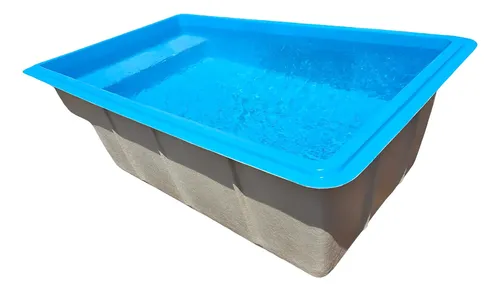 Piscina De Fibra 2.5x1.5x0,80