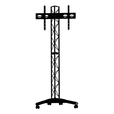 Pedestaltv Suporte Triangular Com Rodas Para Tv