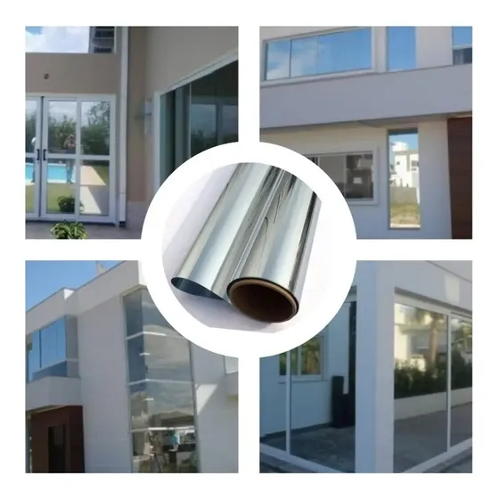 Insulfilm Espelhado Profissional 5m X 75cm + Brinde