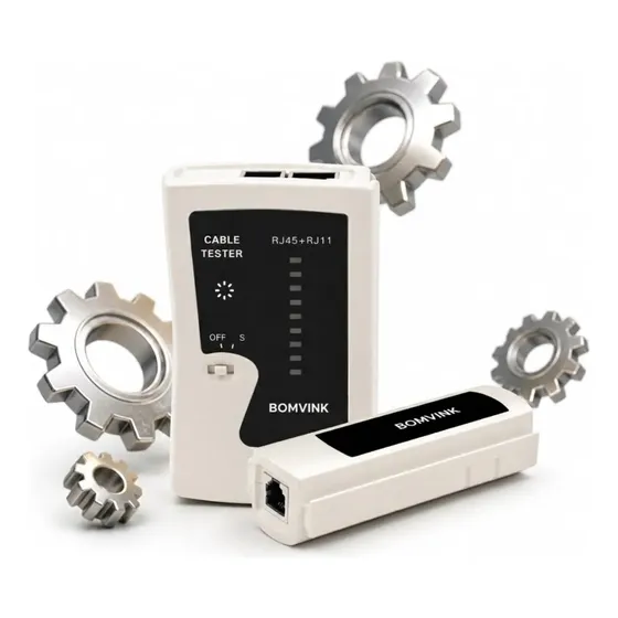 Testador Teste Crimpagem Cabo Rede Lan Telefonia Rj45 Rj11