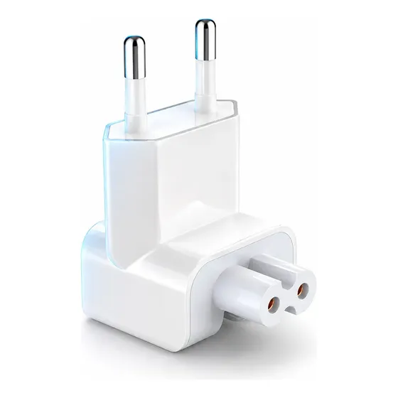 Plug Tomada Adaptador Carregador Para Macbook iPad Brasil 2p