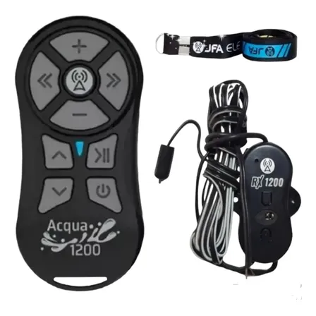 Controle Longa Distancia Jfa K1200 Acqua Resistente Agua Preto