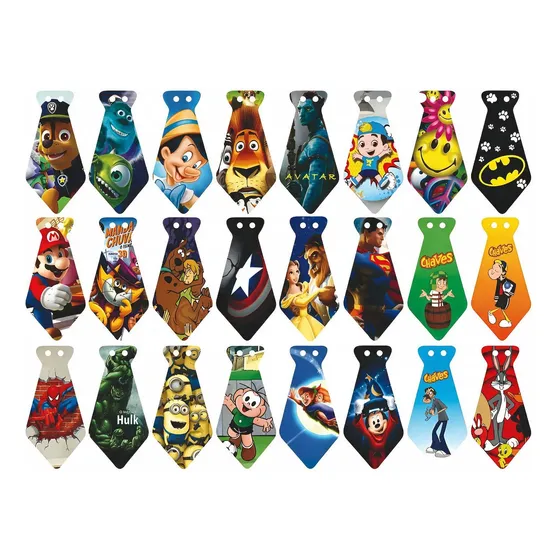 100 Gravatinhas Pet Shop Banho E Tosa Mais Lindas E Baratas Sortidas Variados Personagens