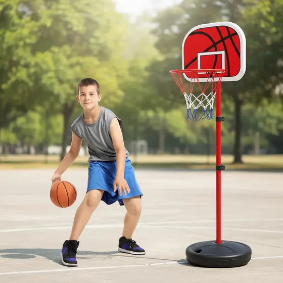 Cesta De Basquete Infantil Tabela Para Basquete 105-139 Cm