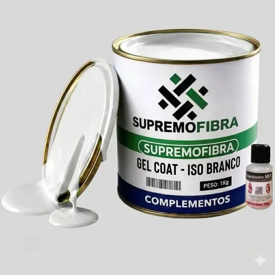 Gel Coat Branco Iso-tinta Piscina De Fibra De Vidro 1,030 Kg