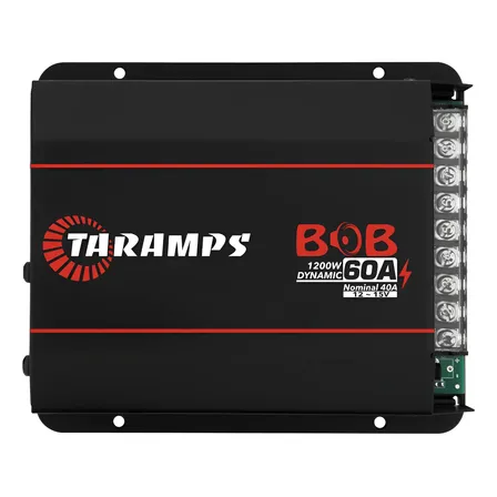 Fonte Automotiva Bob 60a Taramps Carregador Bivolt 1200w