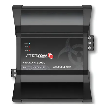 Módulo Amplificador Stetsom Vulcan 2000w Mono 1 Ohm Digital Preto