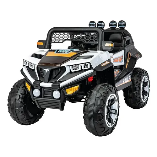 Carro Elétrico Utv 4x2 Infantil R/c 12v Zippy Toys Branco 127/220v