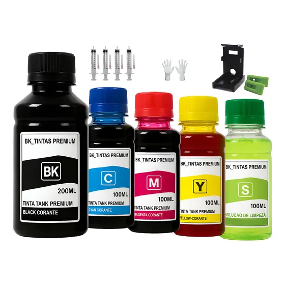 Kit Tinta Hp Compatível Cartucho Impressoras 2376 2776 667