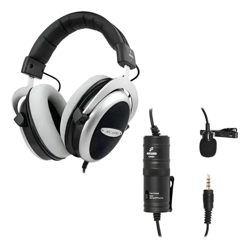Fone Estudio Arcano Arc-shp80 + Lapela Arcano Choi
