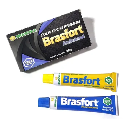 Cola Brascola Brasfort Profissional 90 Min 2cc Azul
