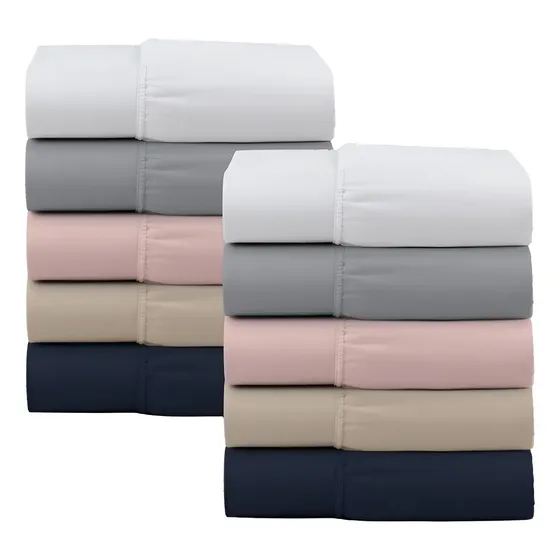 Kit 10 Lençol De Cama Solteiro Avulso Com Elástico Cores