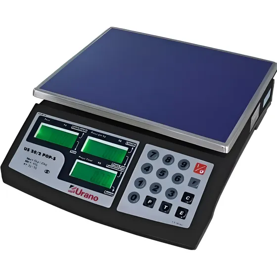 Balança Urano - Bateria - Us 20kg/2g - Pop-s - Selo Inmetro