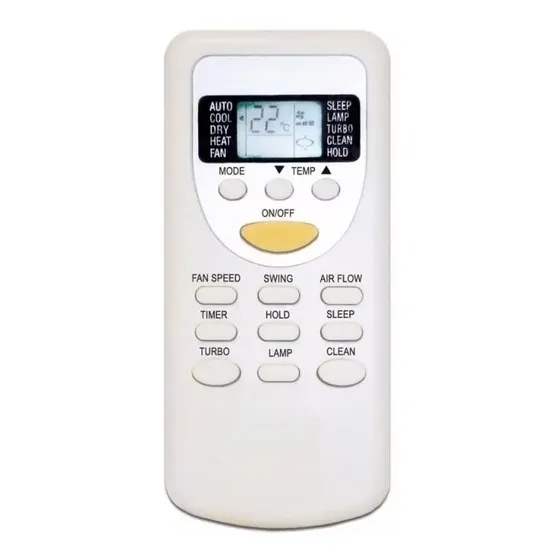 Controle Remoto Ar Condicionado Komeco Brize Rhemm Zh/jt-03