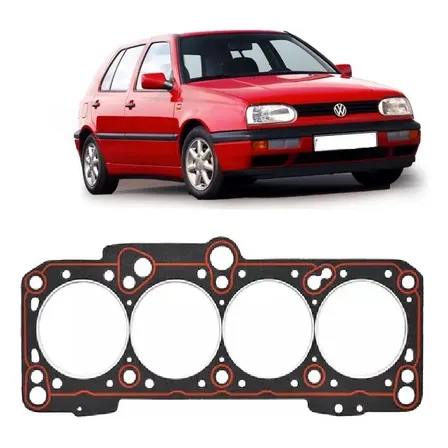 Junta Cabeçote Vw Golf 2.0 8v Mexicano Importado Aba Akr Atu